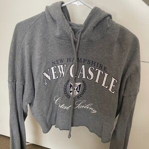 Hollister crop hoodie